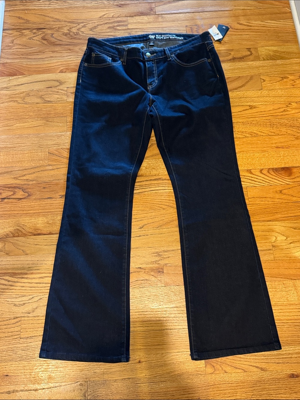 GAP Dark Blue Women's Sexy Bootcut Fot Jeans Sz 12/31R